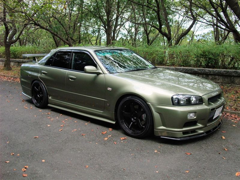 R34 Gtt With Gtr Front End Conversion Rims And Mfd How To Do