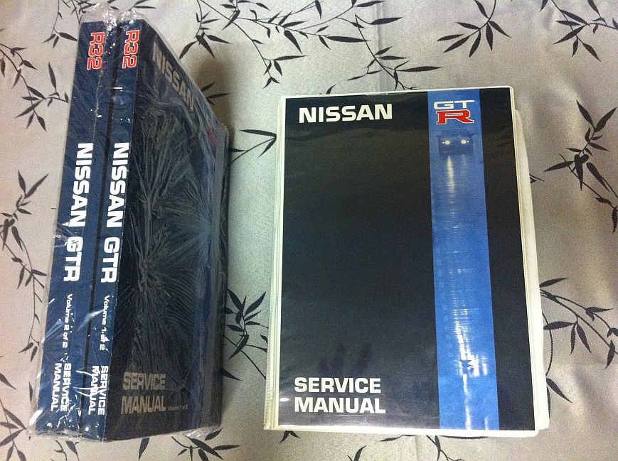 nissan skyline r33 gtr service manual