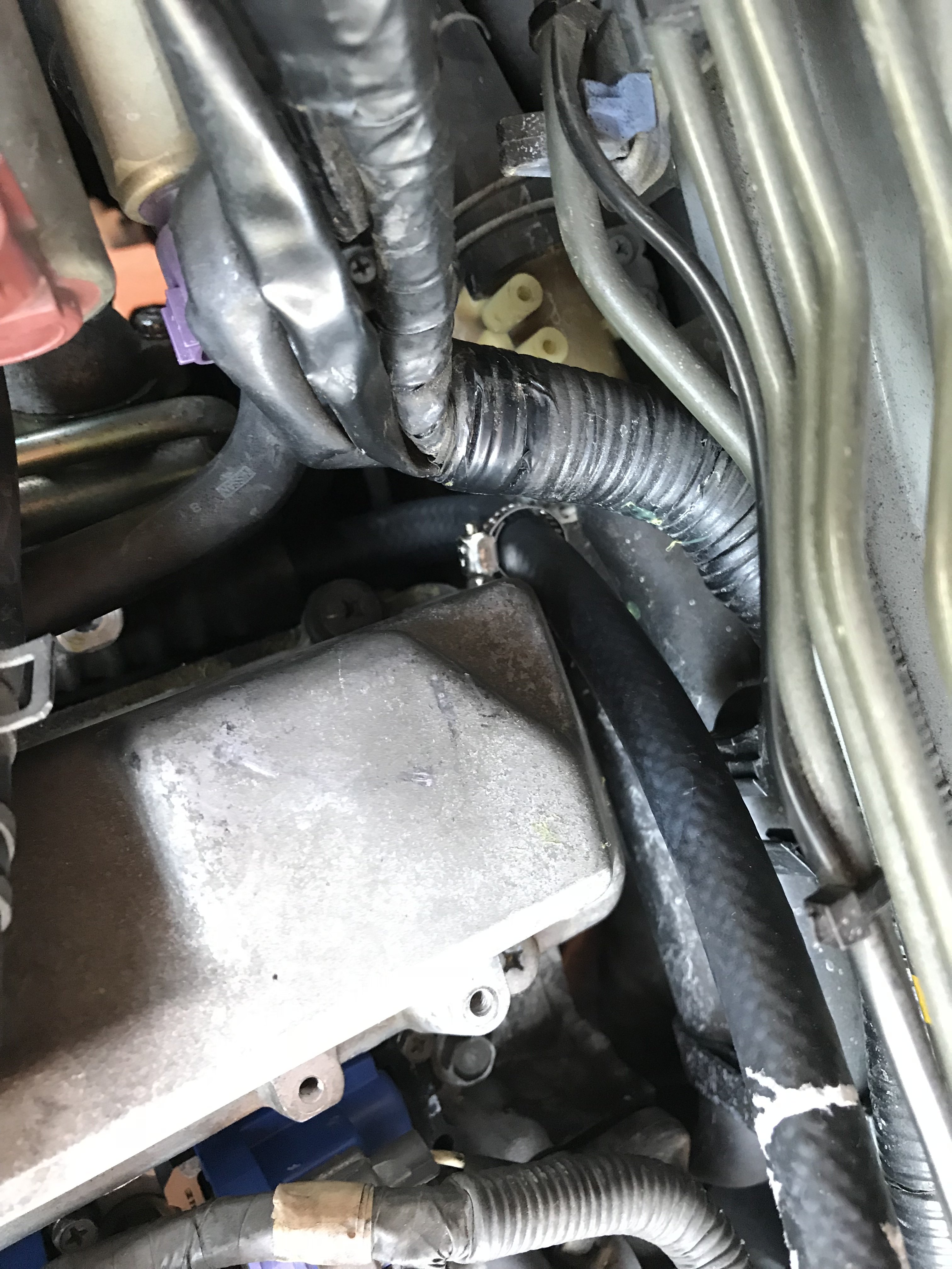 This coolant hose looks fun to get to... - General Maintenance - SAU ...