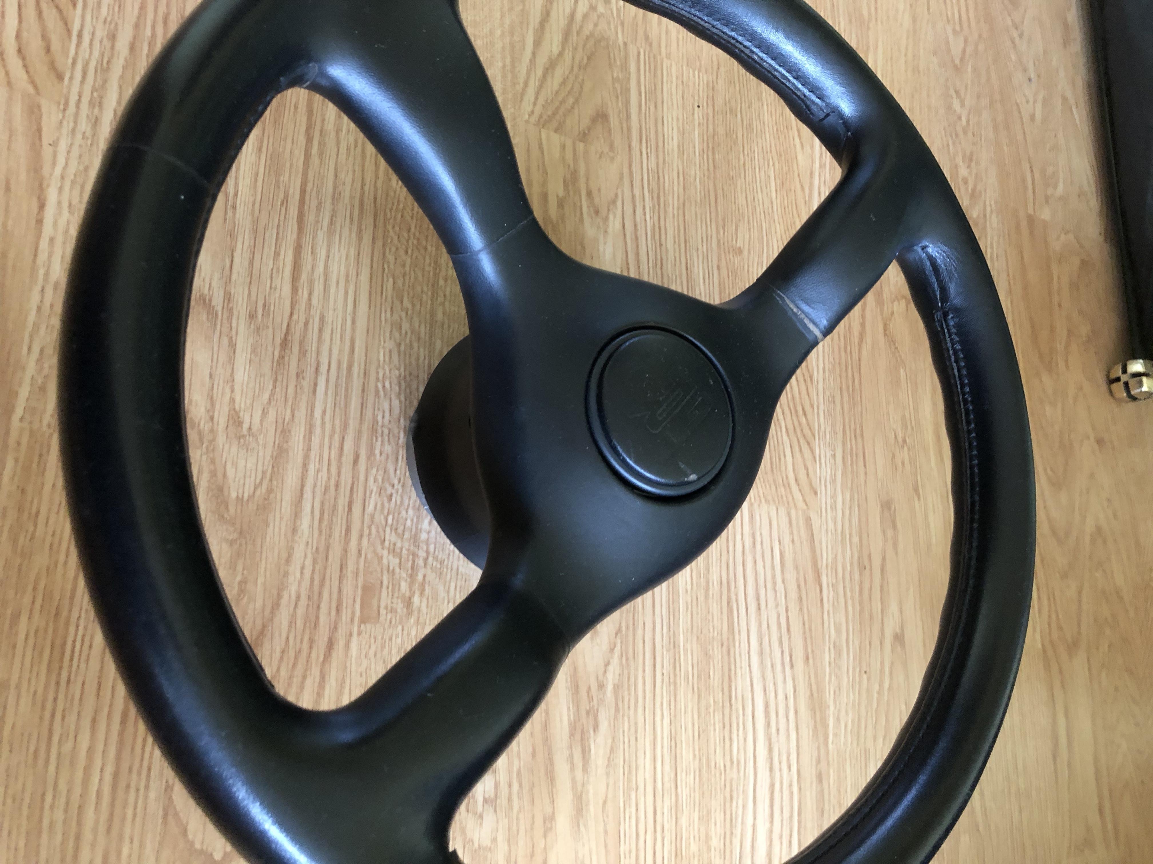 Nissan GTR R32 OEM Leather Steering Wheel - 91/8 8/10 Condition!! - For ...