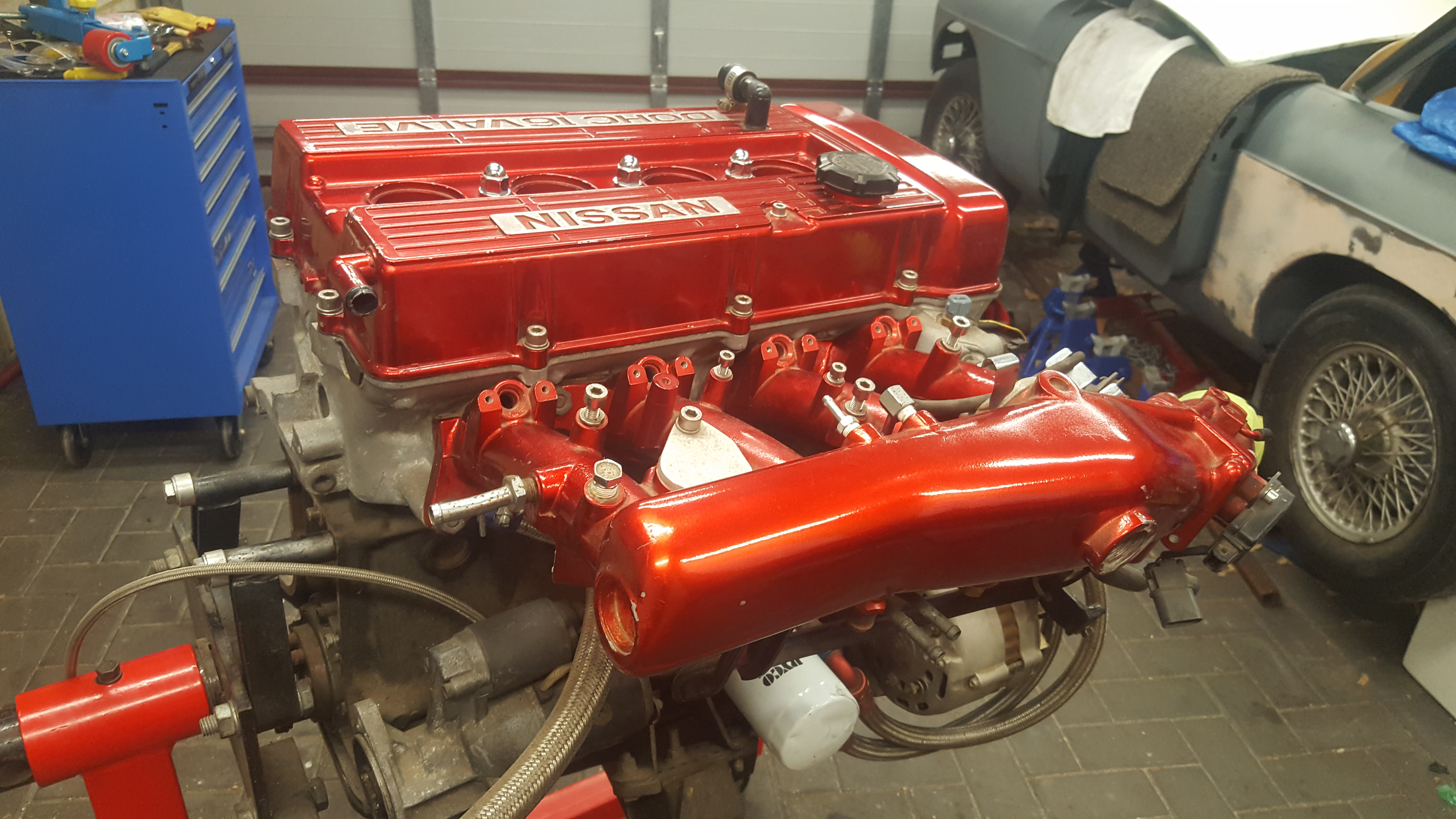 FJ20ET complete engine w/ Z32 box & CPC Plenum - For Sale (Private Car ...