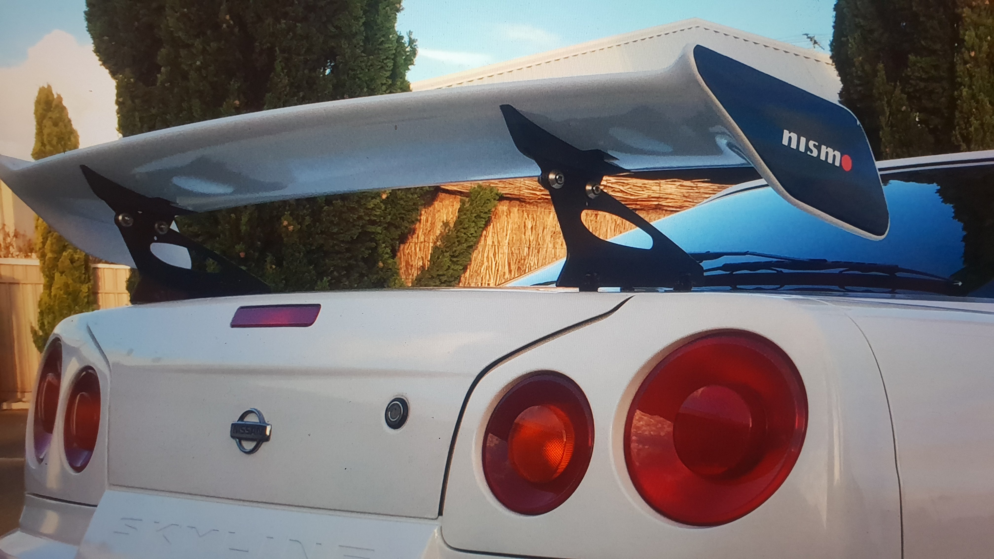 R34 Gtt Nismo Wing Stays For Sale Private Car Parts And