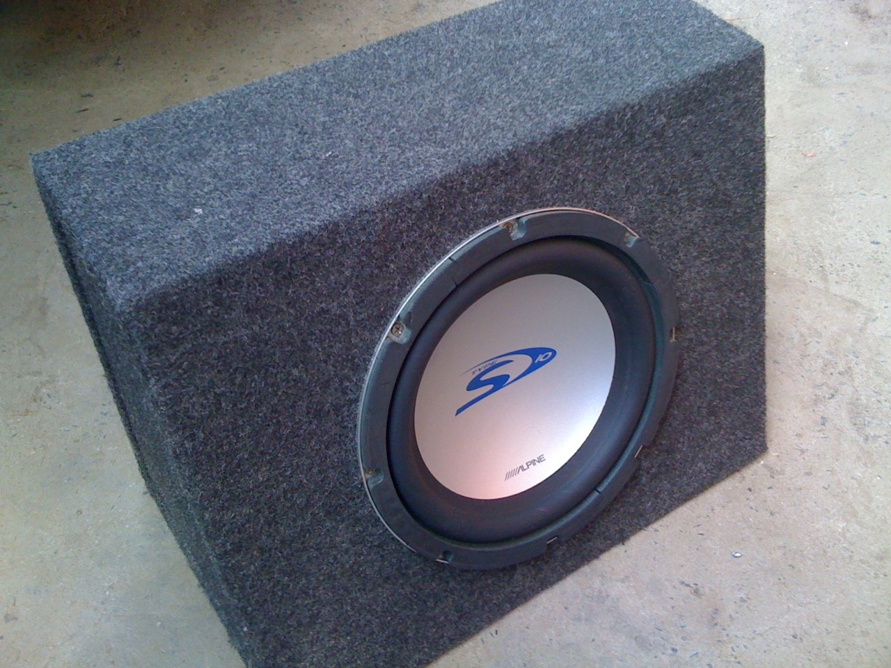 alpine type s 10 subwoofer