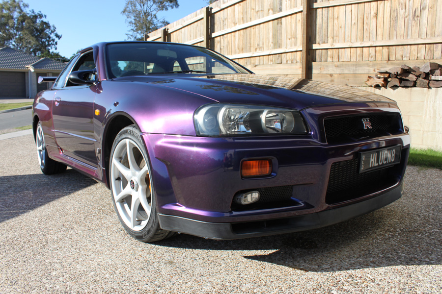 Nissan Skyline Midnight Purple 3 Paint code