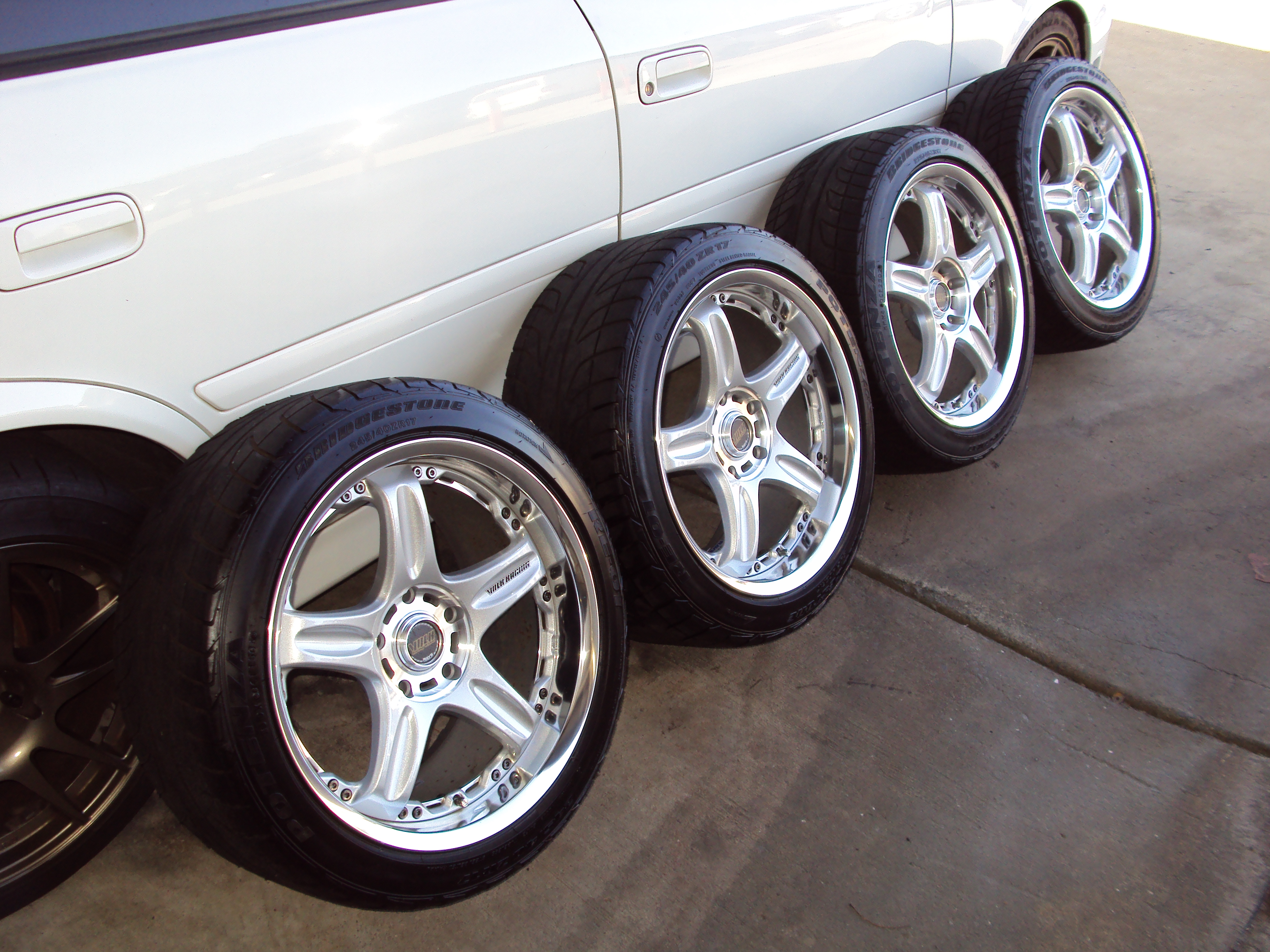 Item Summary: Rays Volk Gtc,near New,17x8 & 17x9 Skyline S13 S14 S15 ...