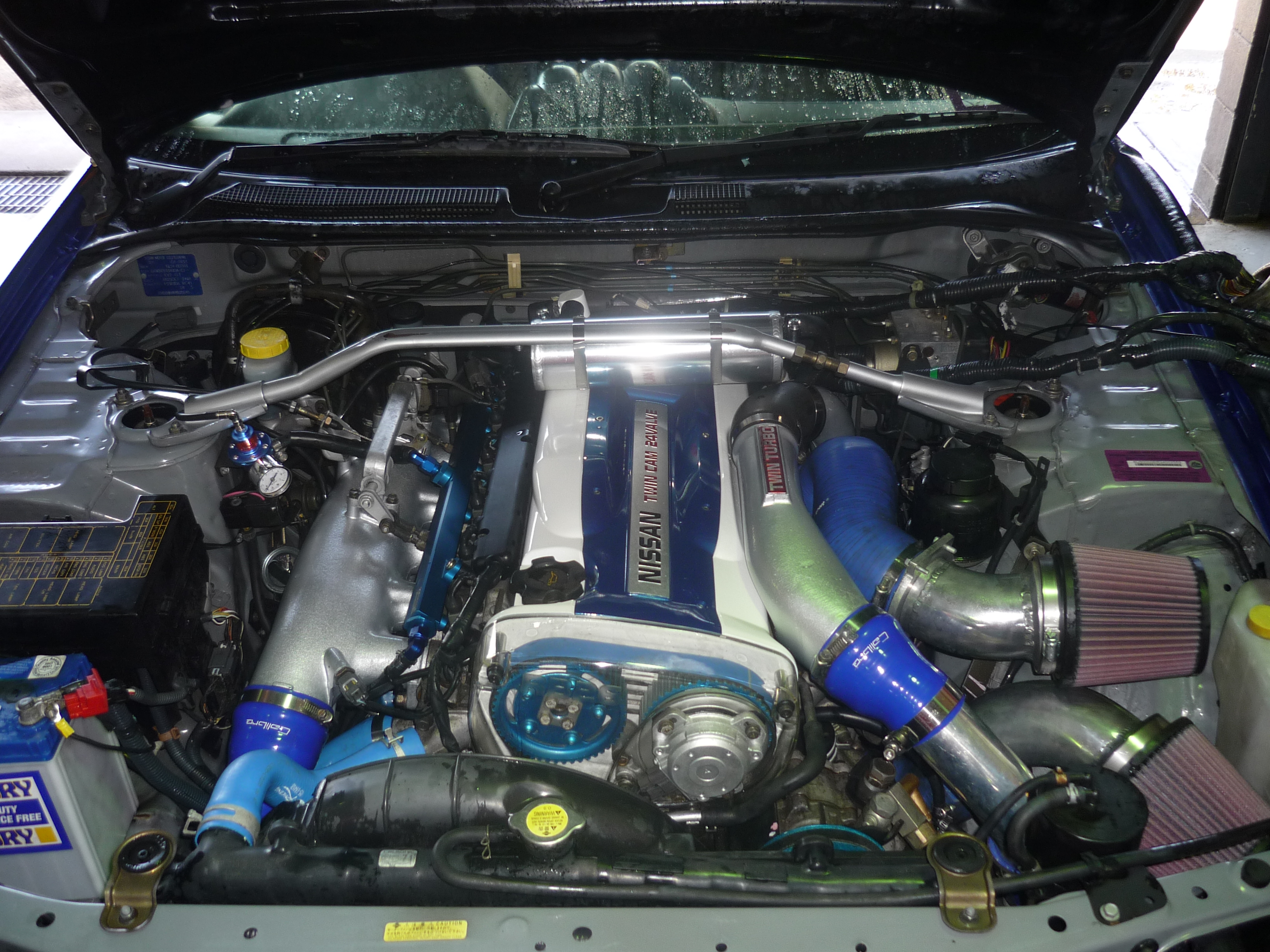 rb26 install oil catch can